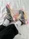 Баскетбольні кросівки Nike Air Jordan 4 x Off White Grey Pink 9952 фото 3