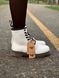 Dr. Martens White Brown 4202 фото 2