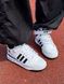 Кросівки Adidas Forum 84 High White Black 5116 фото 3