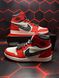 Баскетбольні кросівки Nike Air Jordan 1 Retro x Dior Red Black 7774 фото 10