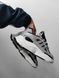 Кроссовки серебристые с черным Adidas Ozmillen Silver/Black 11103 фото 7