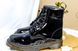 Зимові Черевики Dr. Martens Patent Black Logo 4208 фото 9