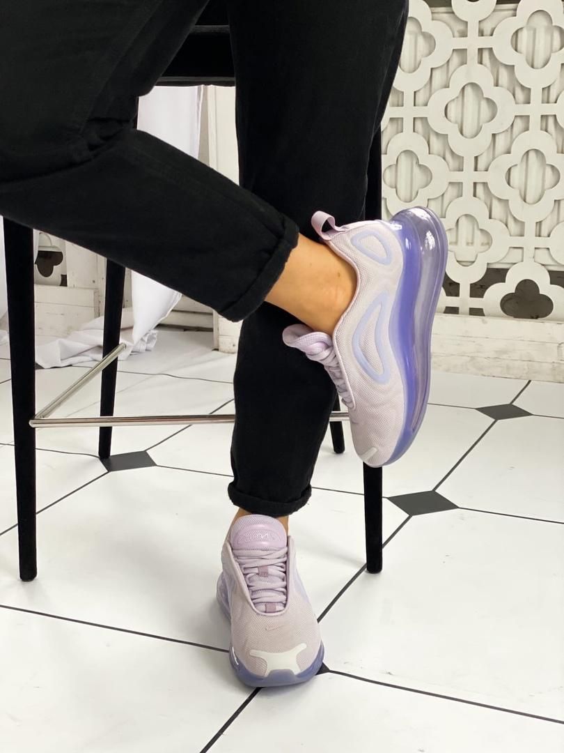 Кроссовки Nike Air Max 720 White Violet 859 фото
