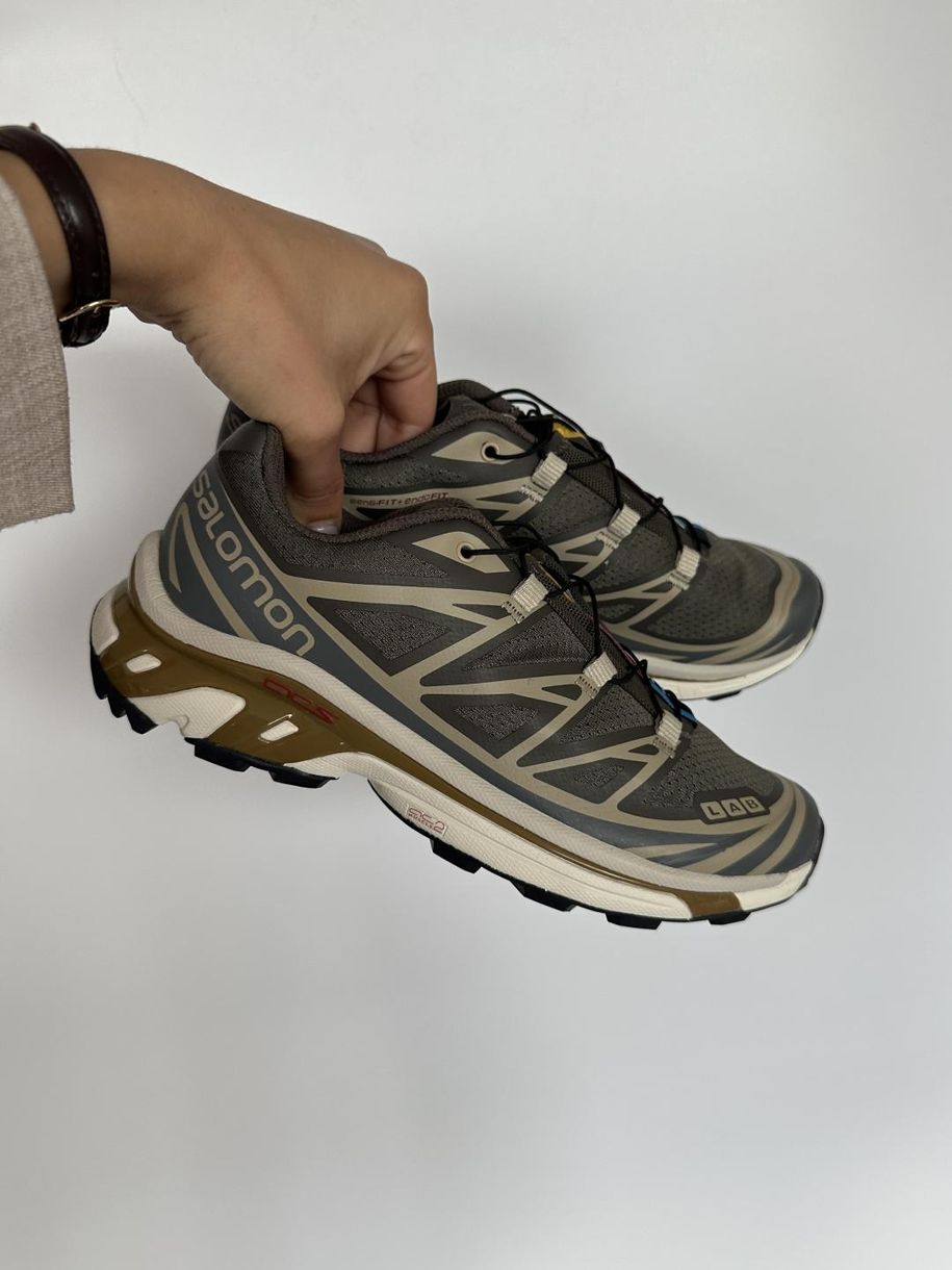 Кросівки Salomon S LAB XT-6 Beluga Dull Gold 9516 фото