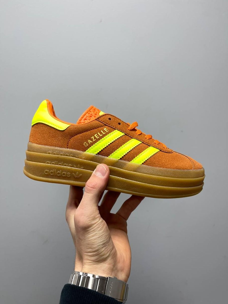 Кросівки Adidas Gazelle Bold Orange 2478 фото