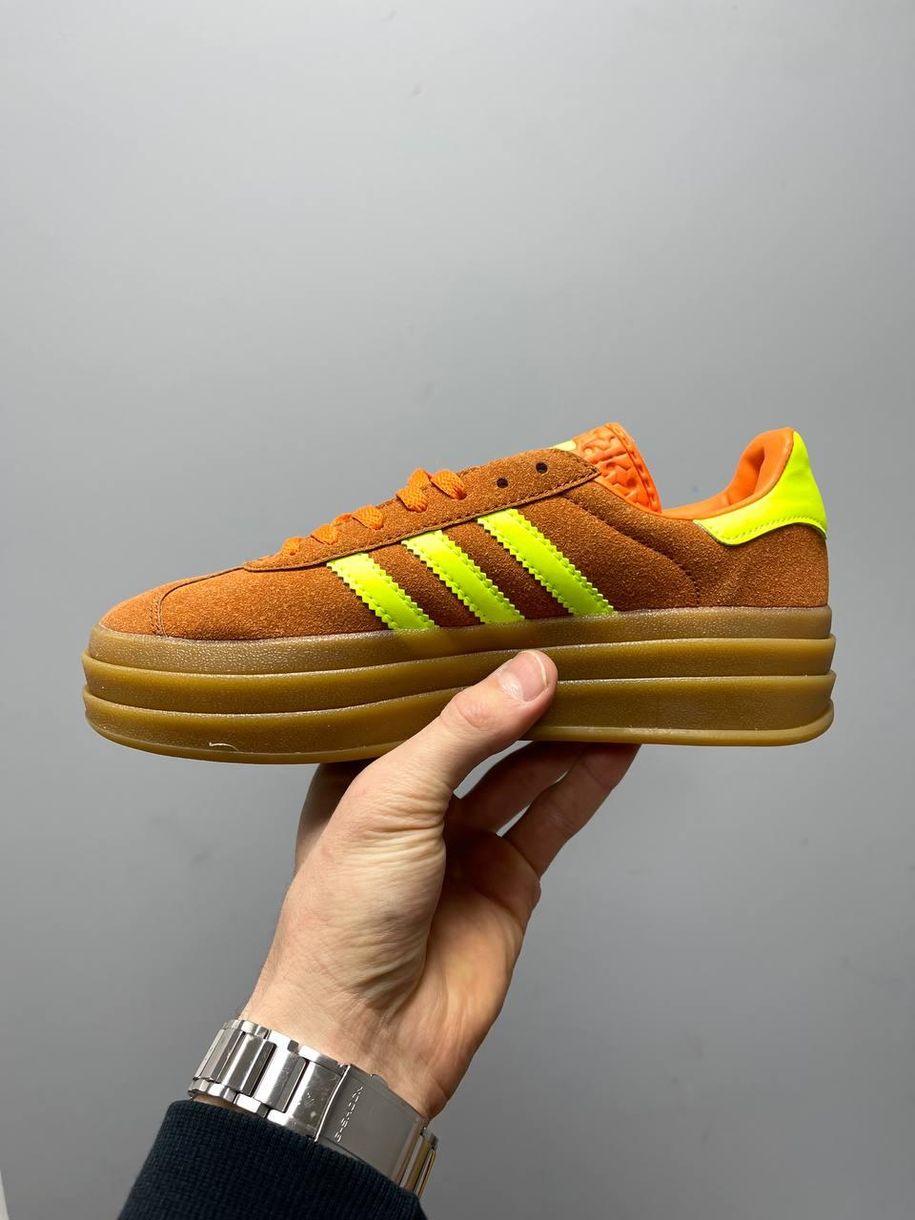 Кросівки Adidas Gazelle Bold Orange 2478 фото