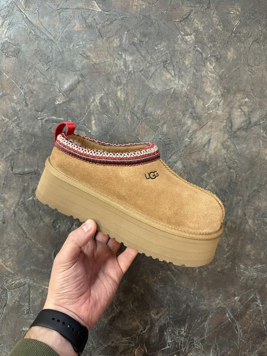 Зимові чоботи Ugg Tasman Platform XL Chestnut 9991 фото