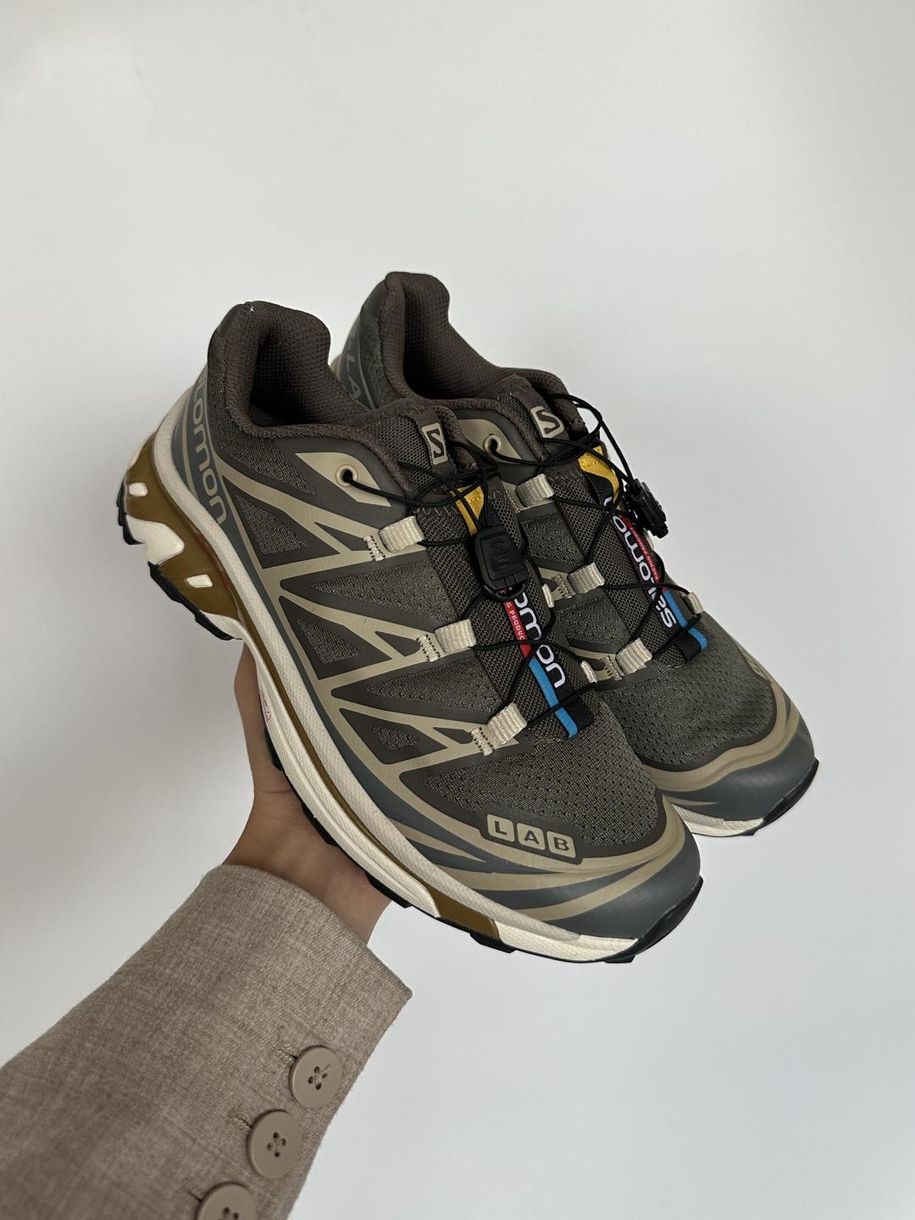 Кросівки Salomon S LAB XT-6 Beluga Dull Gold 9516 фото