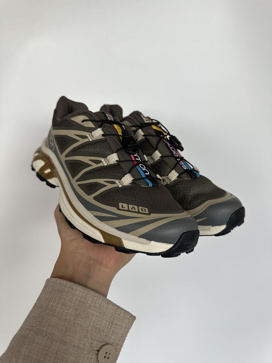 Кросівки Salomon S LAB XT-6 Beluga Dull Gold 9516 фото