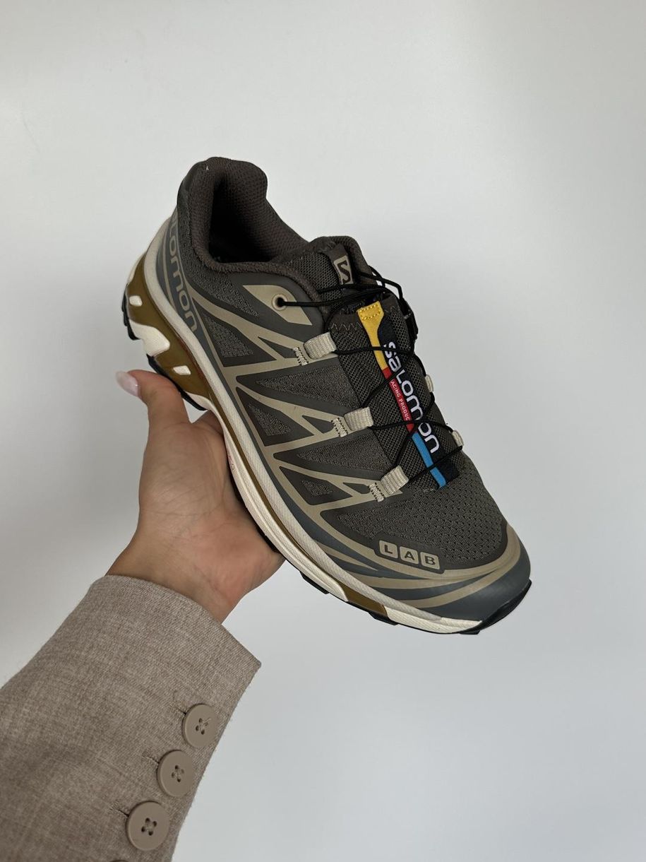 Кросівки Salomon S LAB XT-6 Beluga Dull Gold 9516 фото