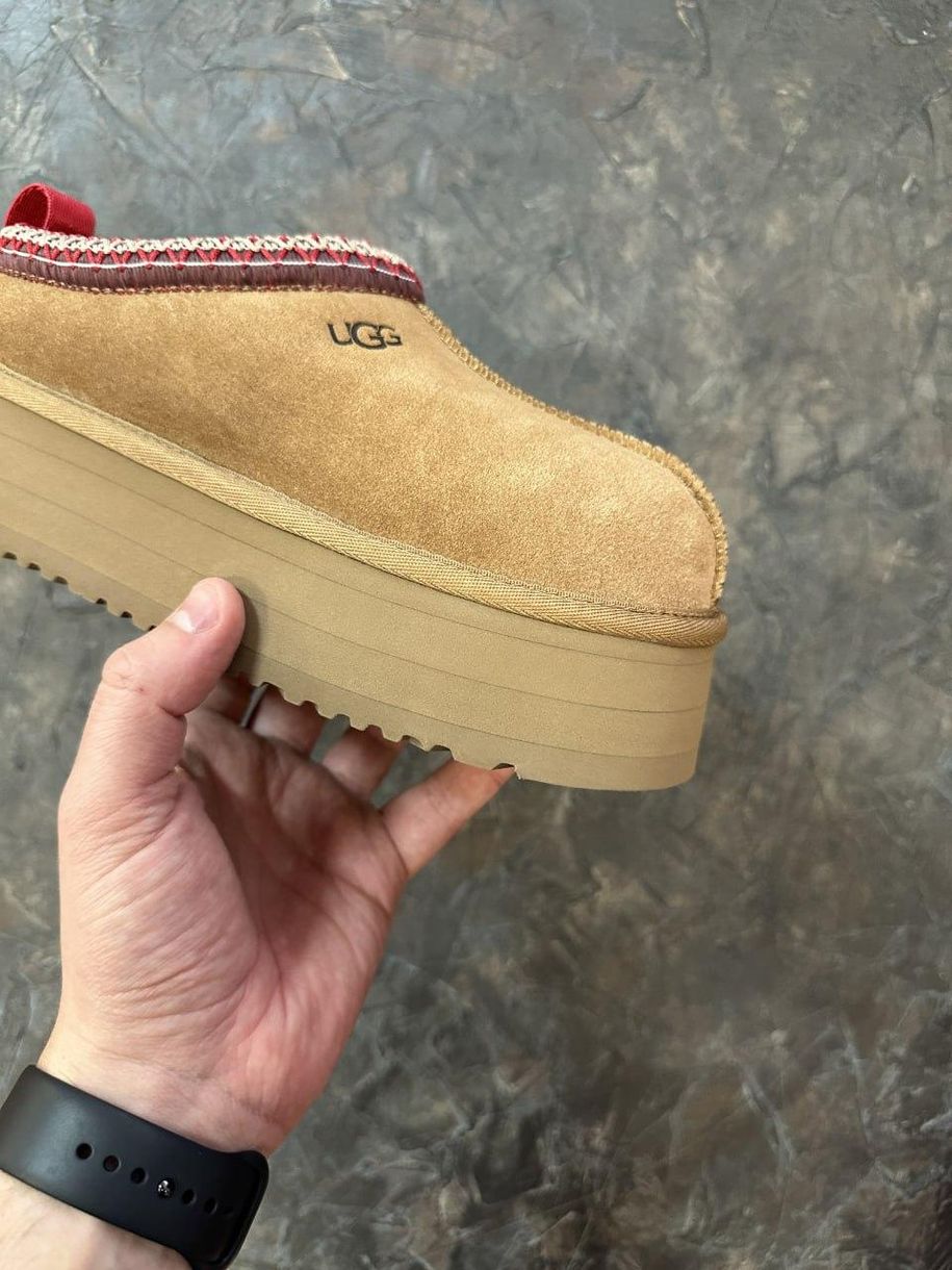 Зимові чоботи Ugg Tasman Platform XL Chestnut 9991 фото