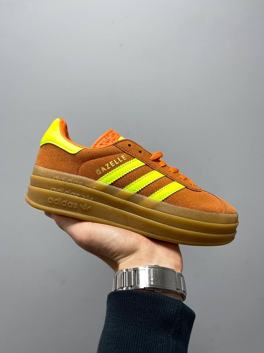 Кросівки Adidas Gazelle Bold Orange 2478 фото