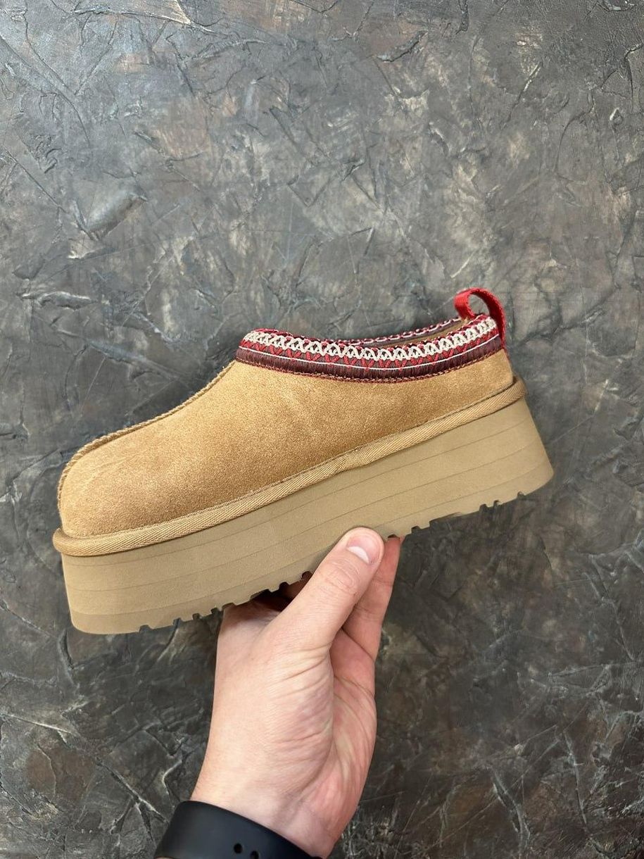 Зимові чоботи Ugg Tasman Platform XL Chestnut 9991 фото