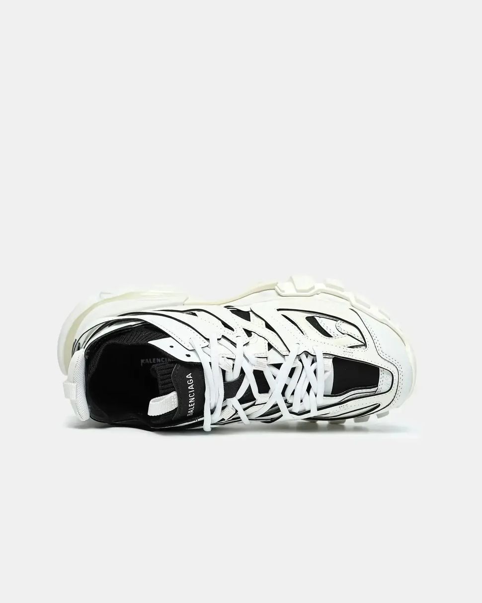 Balenciaga Track Sock White Black, 42