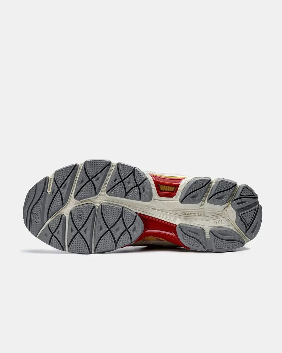 ASICS Gel-NYC White Cream Yellow Red