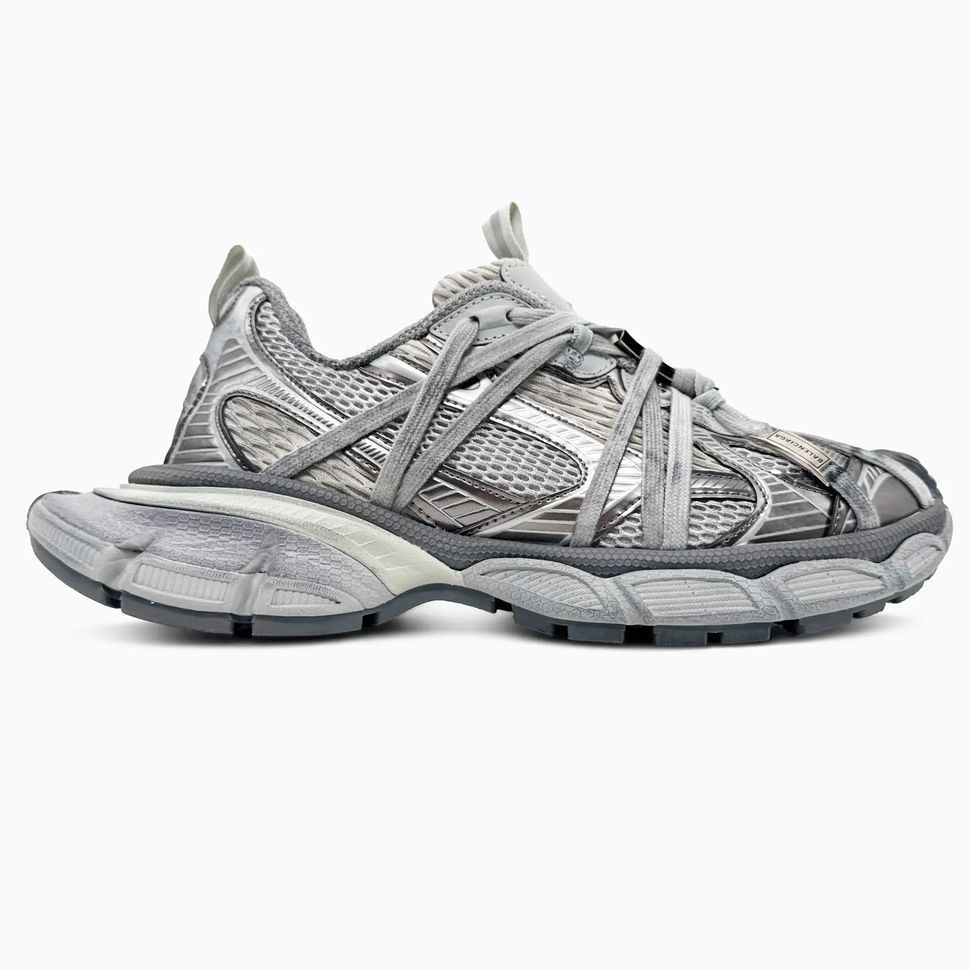 Balenciaga 3XL Grey Silver, 37