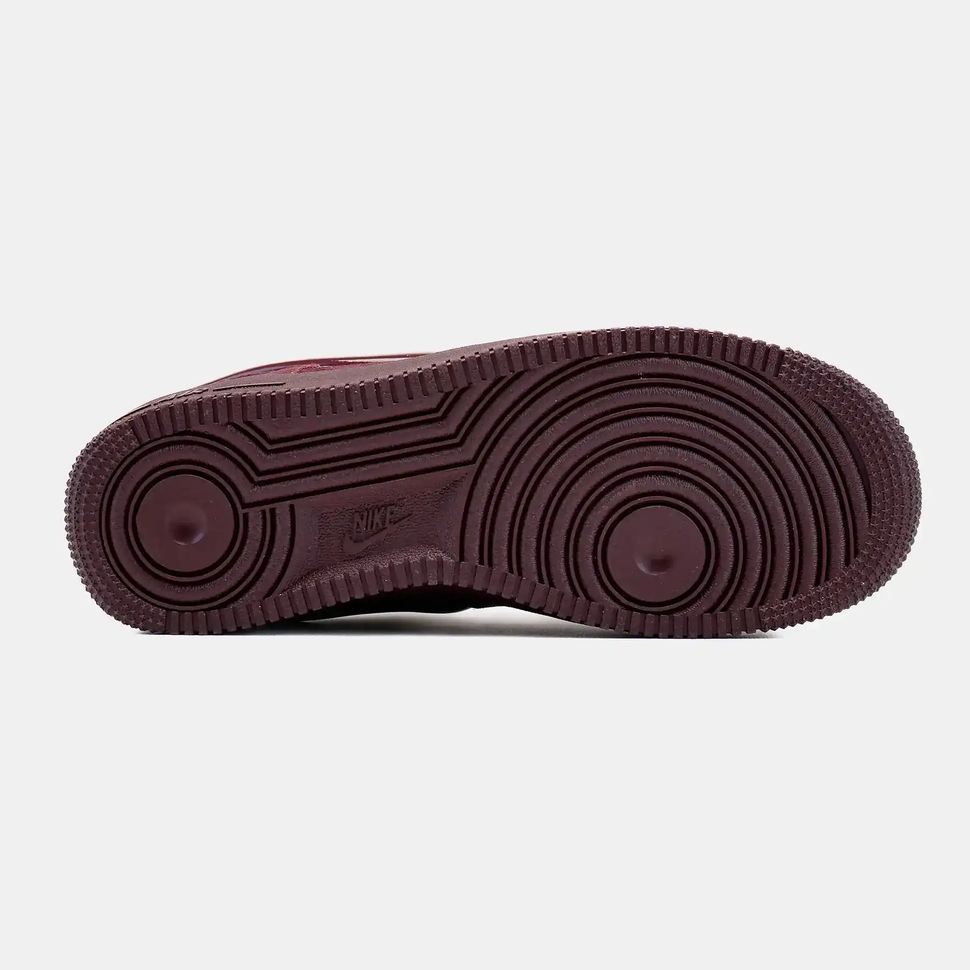 Nike Air Force 1 &rsquo;07 Burgundy Crush Suede, 36