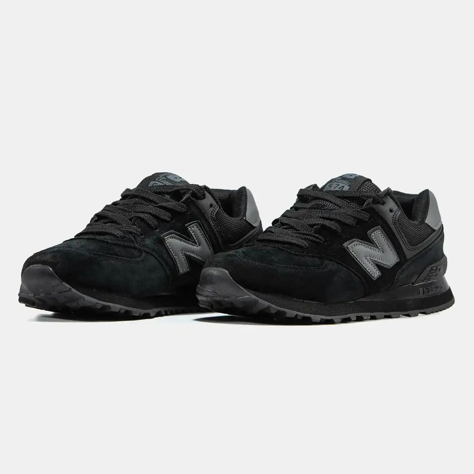 New Balance 574 Black Grey