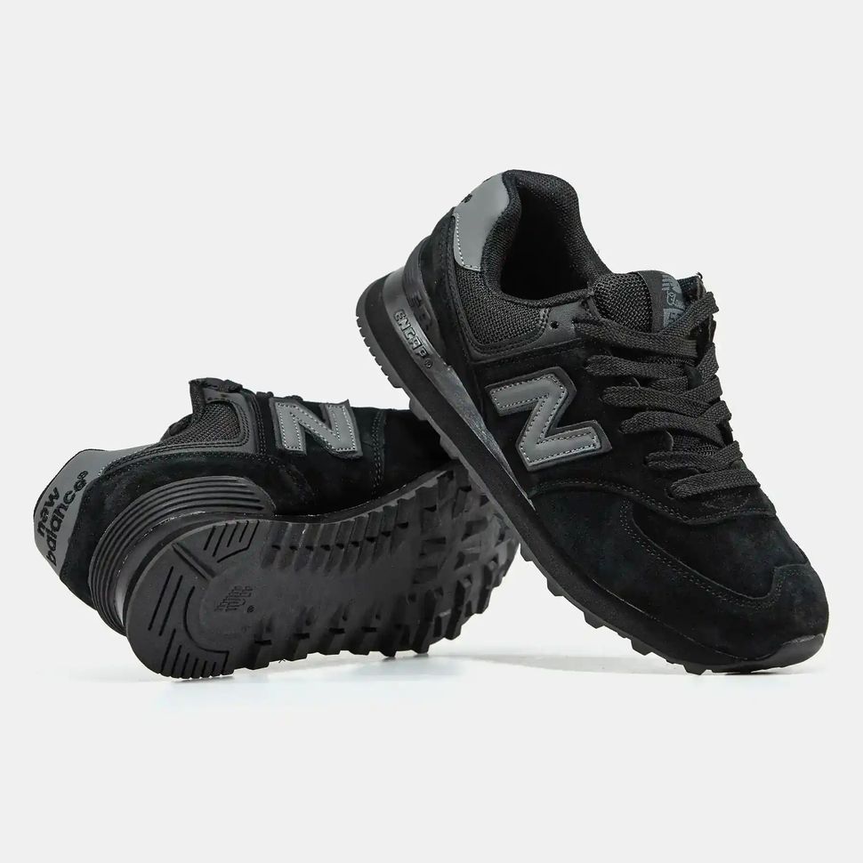 New Balance 574 Black Grey