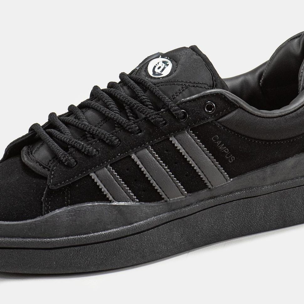 Кроссовки Adidas Campus x Bad Banny Black 3265 фото