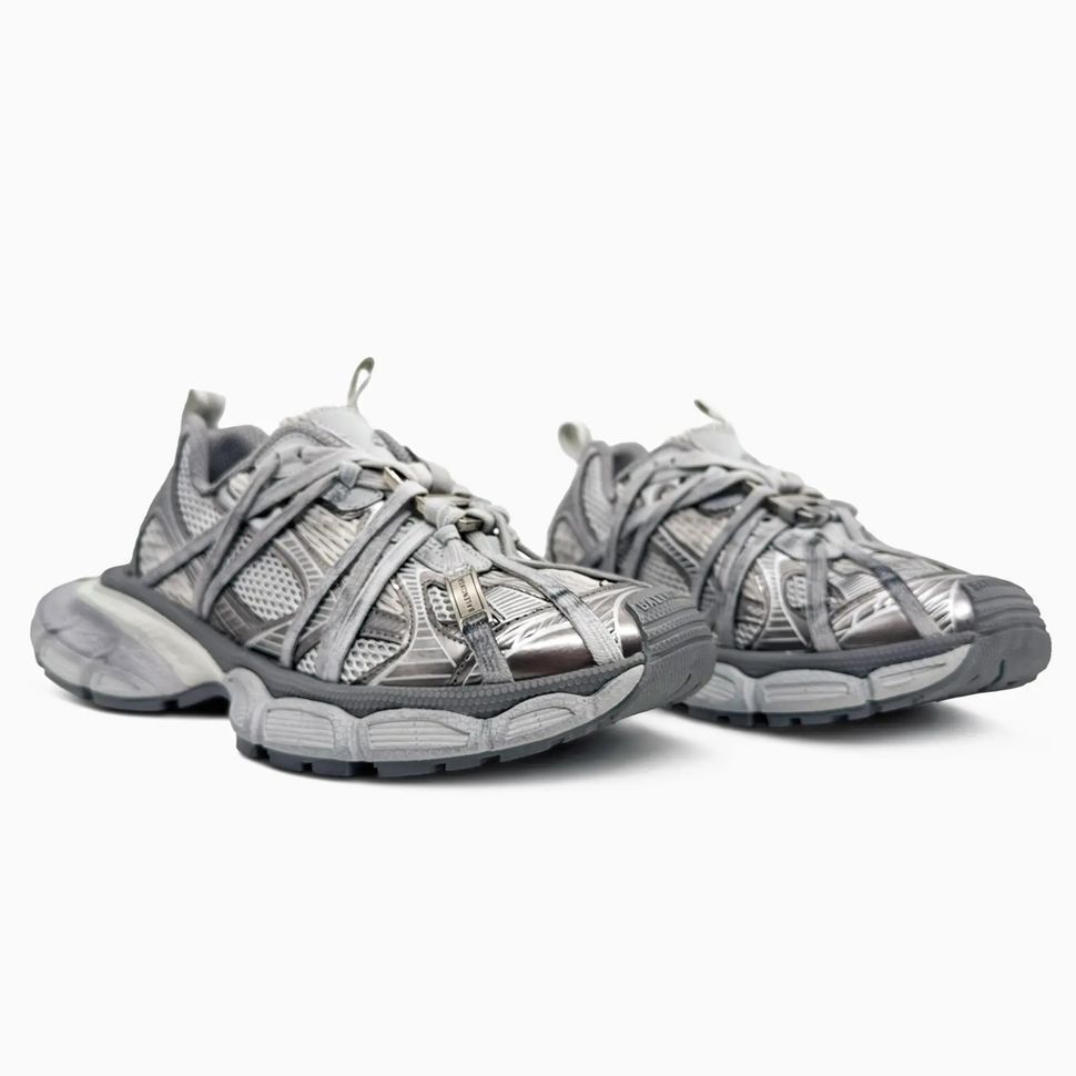 Balenciaga 3XL Grey Silver, 37