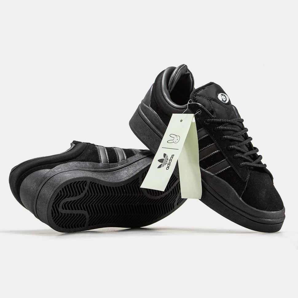 Кроссовки Adidas Campus x Bad Banny Black 3265 фото