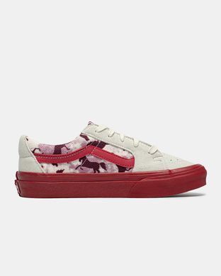 Vans SK8-Low Cream Red Print, 36