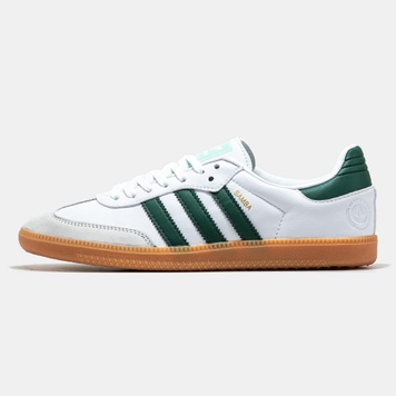 Кеди Adidas Samba Vegan White Green 9321 фото