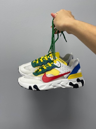 Nike React Element 87 Yellow Blue Red 1319 фото