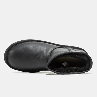 UGG Classic Mini Leather Jet Black, розмір 36