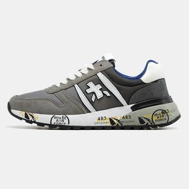 Premiata Lander Grey White Blue