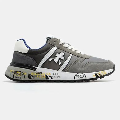 Premiata Lander Grey White Blue