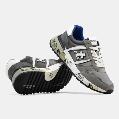 Premiata Lander Grey White Blue
