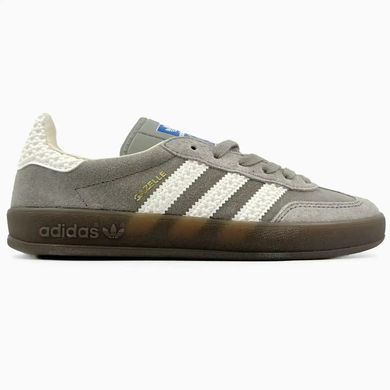 Adidas Gazelle Indoor Grey White Textured