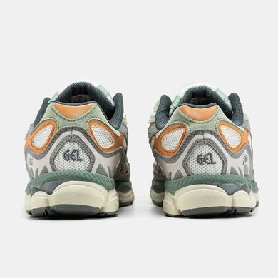 Asics Gel-NYC Grey Orange Green