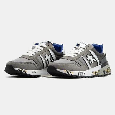 Premiata Lander Grey White Blue