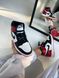 Баскетбольні кросівки Nike Air Jordan 1 Retro High Red Black Toe 8487 фото 5