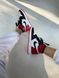 Баскетбольні кросівки Nike Air Jordan 1 Retro High Red Black Toe 8487 фото 9