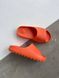 Шльопанці Adidas Yeezy Slide Orange 2 7562 фото 1