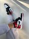 Баскетбольні кросівки Nike Air Jordan 1 Retro High Red Black Toe 8487 фото 7