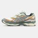 Asics Gel-NYC Grey Orange Green