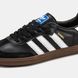 Кеды Adidas Samba Black White Brown 3267 фото 8