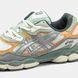 Asics Gel-NYC Grey Orange Green