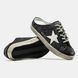 Golden Goose Superstar Mule Black White
