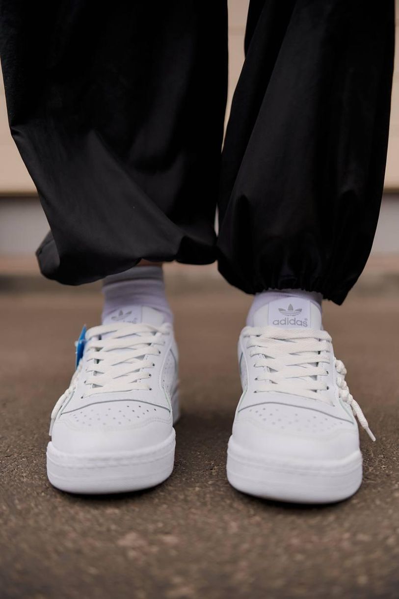 Кросівки Adidas Forum Laces Low White 1379 фото