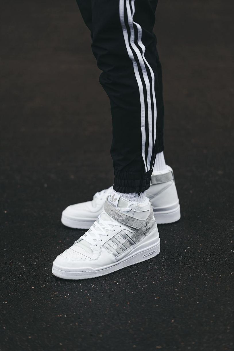 Кросівки Adidas Forum High Silver 8478 фото