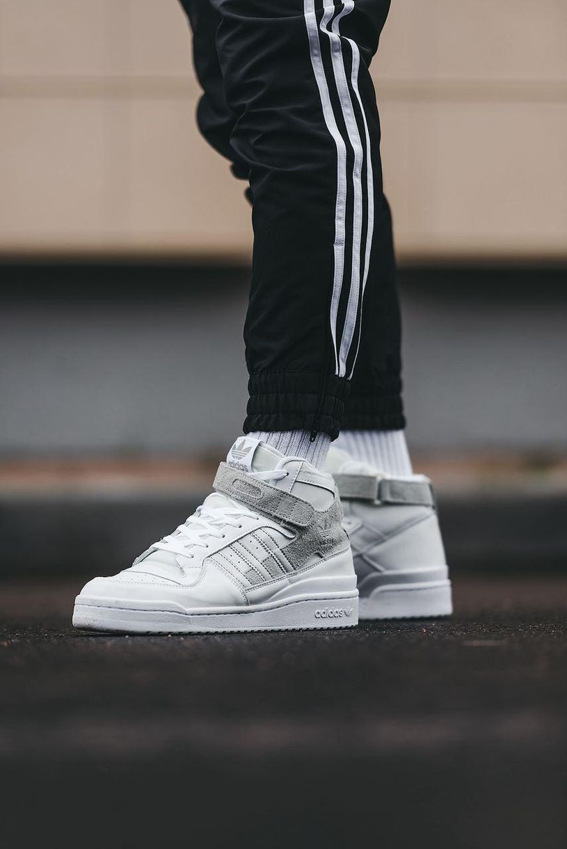 Кросівки Adidas Forum High Silver 8478 фото