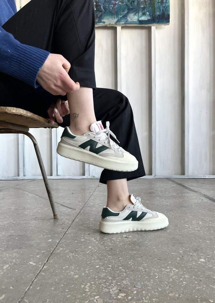 Кросівки New Balance CT302 White Nightwatch Green 4587 фото