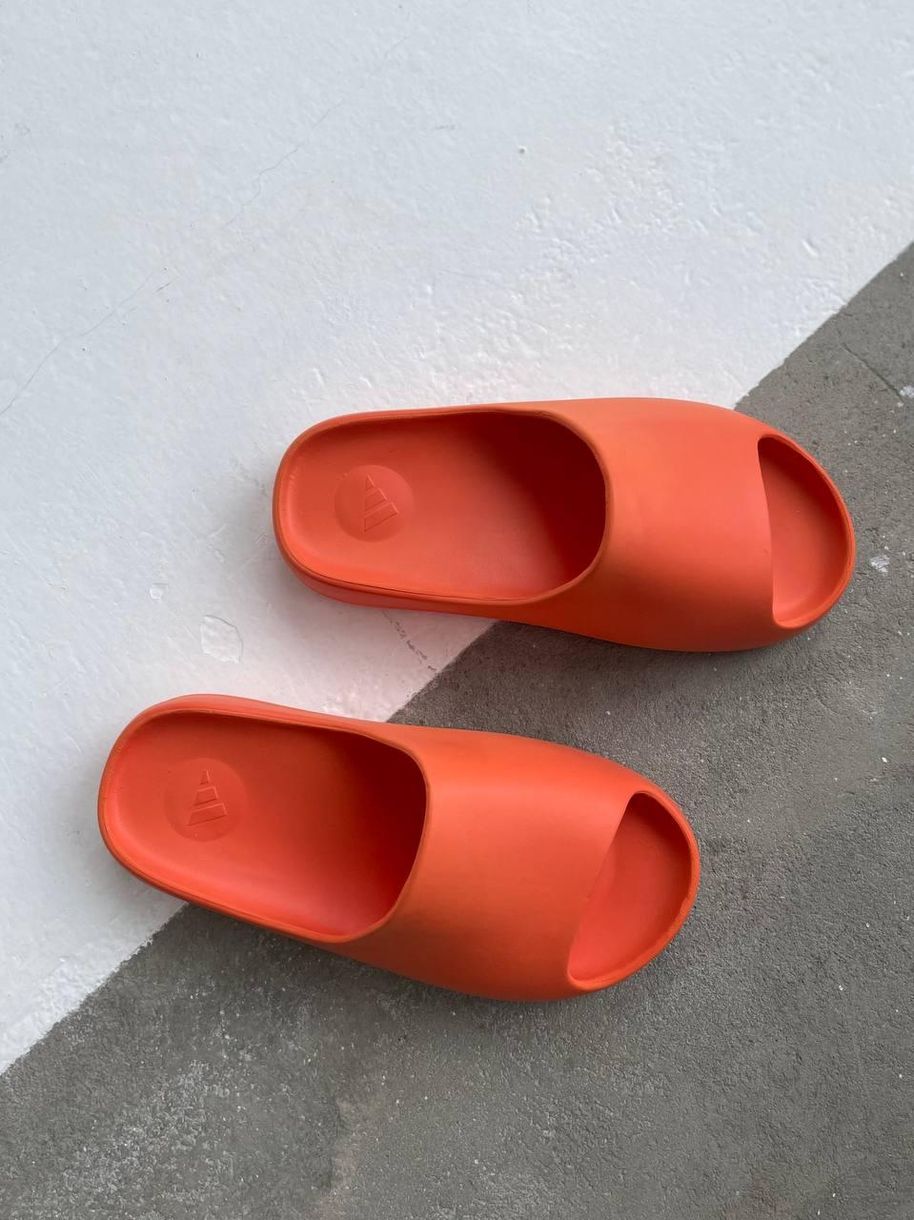 Шльопанці Adidas Yeezy Slide Orange 2 7562 фото