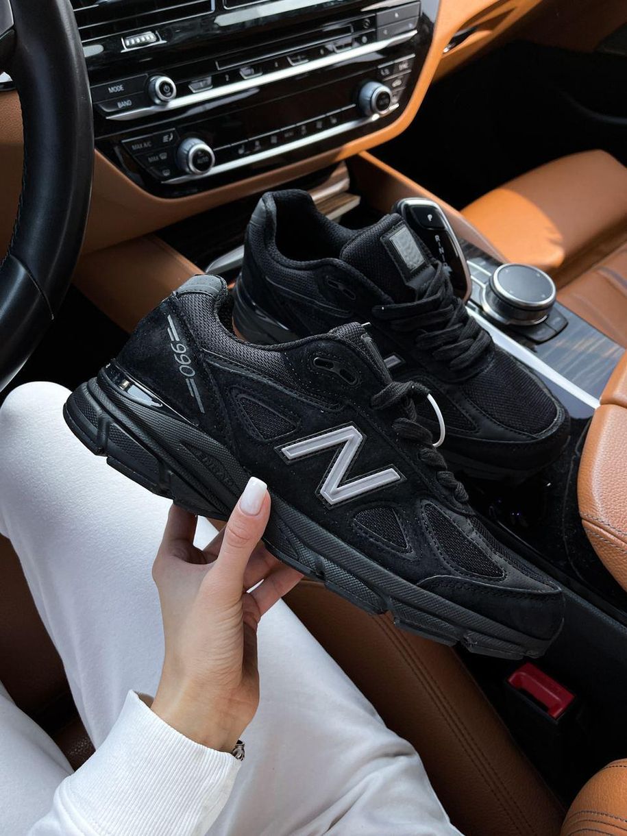 Кроссовки New Balance 990 Black 1254 фото